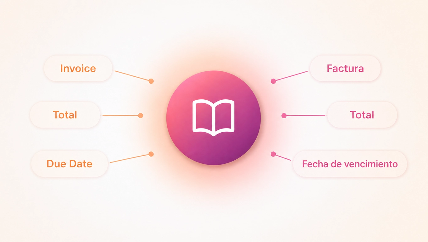 PDF Translator Pro Translation Glossary feature