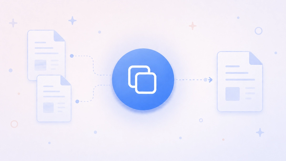 Merge PDF: Combine Multiple Files into One Document