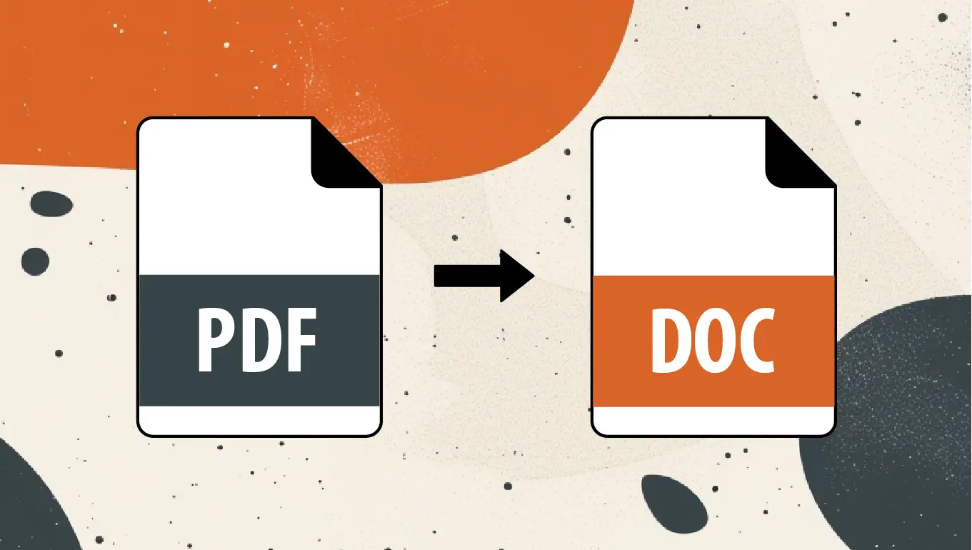 Convert a PDF to a .doc File with MS Word