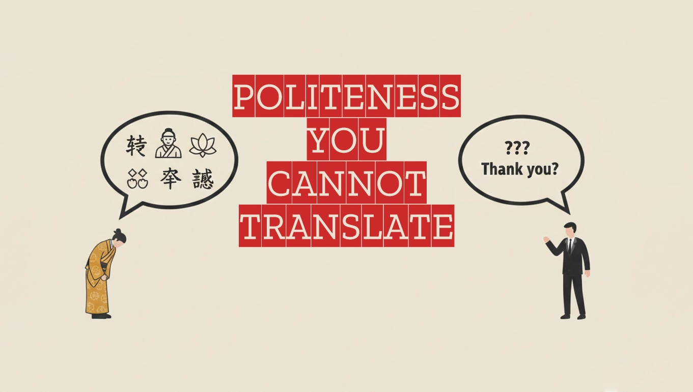 Politeness You Cannot Translate – Hidden Social Rules Inside Everyday Phrases