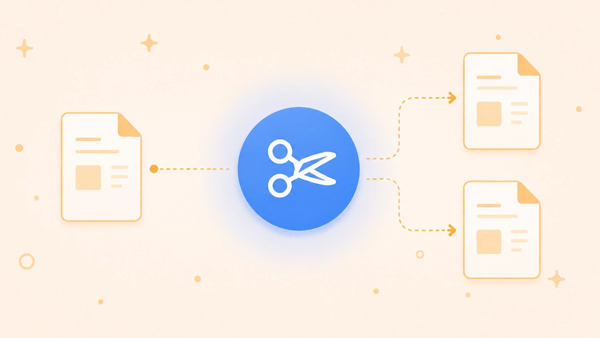 PDF Translator Pro - Split PDF feature