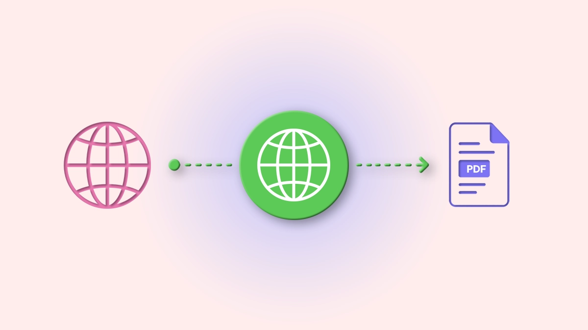 PDF Translator Pro - Web to PDF feature